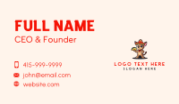 Mexican Dog Taco Business Card Design