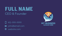 Seafood Shark Pizza Business Card Image Preview