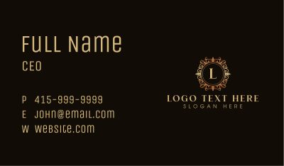 Premium Luxury Fashion Business Card Image Preview