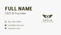 Owl Bird Sanctuary Business Card Image Preview