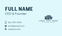 Pickup Truck Driving Business Card Preview