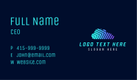 Cloud Data Storage Business Card Image Preview