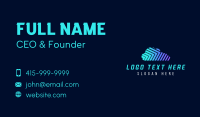 Cloud Data Storage Business Card Preview