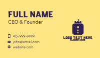 Castle App  Business Card Design