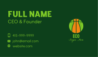 Eco Basketball Nature Business Card Image Preview