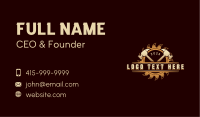 Tradesman Carpentry Hammer Business Card Image Preview