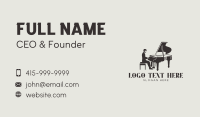 Pianist Music Performer  Business Card Preview