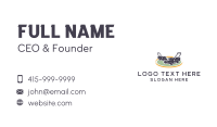 Lawn Care Grass Cutting Business Card Design