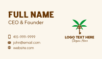 Coconut Key Business Card Image Preview