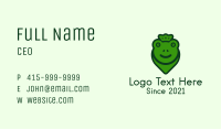 Crown Frog Pin Business Card Image Preview