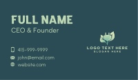 Electric Plug Leaf Business Card Image Preview