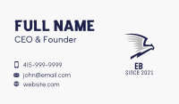 Minimalist Wild Eagle  Business Card Image Preview