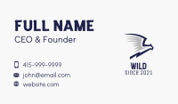 Minimalist Wild Eagle  Business Card Image Preview