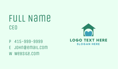 Green Tooth House Business Card Image Preview