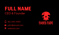 Death Note Skull Business Card Image Preview