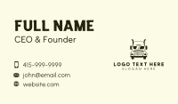 Trailer Truck Shipping Cargo  Business Card Image Preview