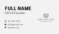 Law Firm Pillar Judicial  Business Card Design