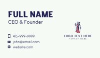 Couture Fashion Gown Business Card Preview