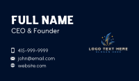 Electric Lightning Bolt Business Card Image Preview