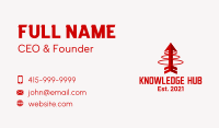 Red Arrow Archery Business Card Image Preview