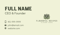 Floral Camera Lens Business Card Image Preview