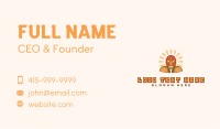 Mexican Mask Taco Business Card Image Preview