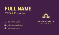 Elegant Regal Crown Business Card Image Preview