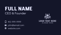 Scary Evil Monster Business Card Design