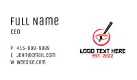 Japanese Sushi Restaurant Business Card Image Preview
