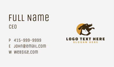 Cat Dog Animal Vet  Business Card Image Preview