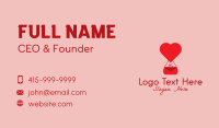 Heart Fashion Purse  Business Card Image Preview