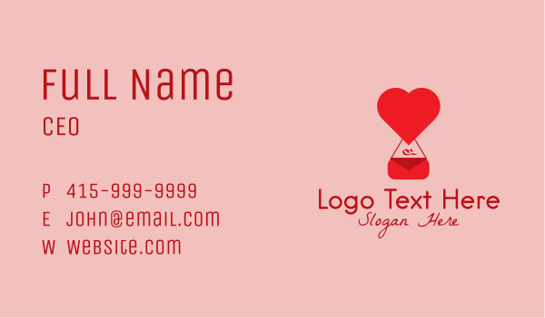 Heart Fashion Purse  Business Card Design Image Preview