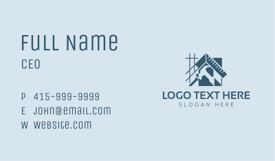 Home Architecture Builder Business Card Image Preview