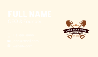 Shovel Landscaping Tool Business Card Image Preview