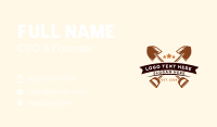 Shovel Landscaping Tool Business Card Preview