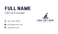 Pet Dog Training Business Card Design