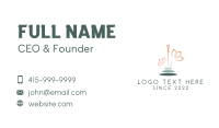 Floral Acupuncture Wellness  Business Card Image Preview