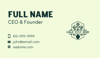 Flower Shovel Gardener Business Card Preview