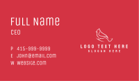 Cardinal Bird Aviary Business Card Image Preview