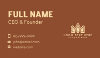 Real Estate Crown Investment Business Card Preview