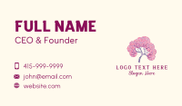 Elegant Natural Tree Business Card Preview