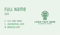 Leaf Cross Fellowship Business Card Image Preview