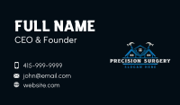 Construction Hammer Builder Business Card Image Preview