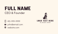 Canine Therapy Dog Business Card Image Preview