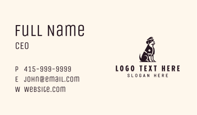 Canine Therapy Dog Business Card Image Preview