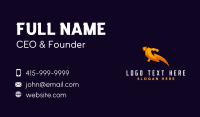Power Lightning Human Business Card Image Preview
