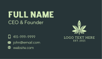 Weed Plant Medicine Business Card Image Preview