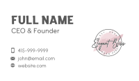 Fashion Boutique Wordmark Business Card Image Preview