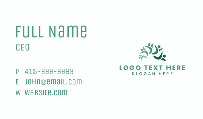 Human People Group Business Card Image Preview