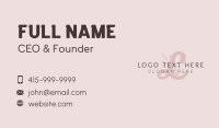 Feminine Beauty Cosmetics Business Card Image Preview